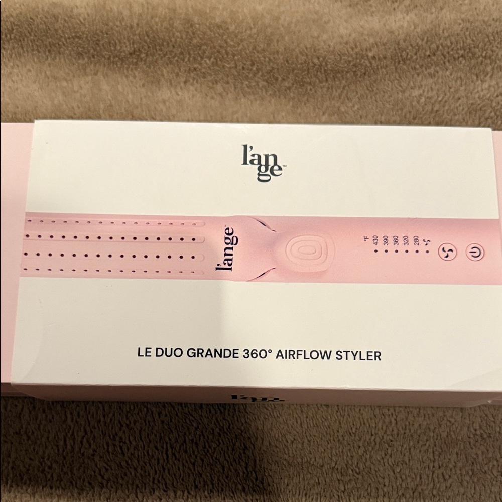 L'ange Le Duo Grande 360° Airflow Styler in Pink